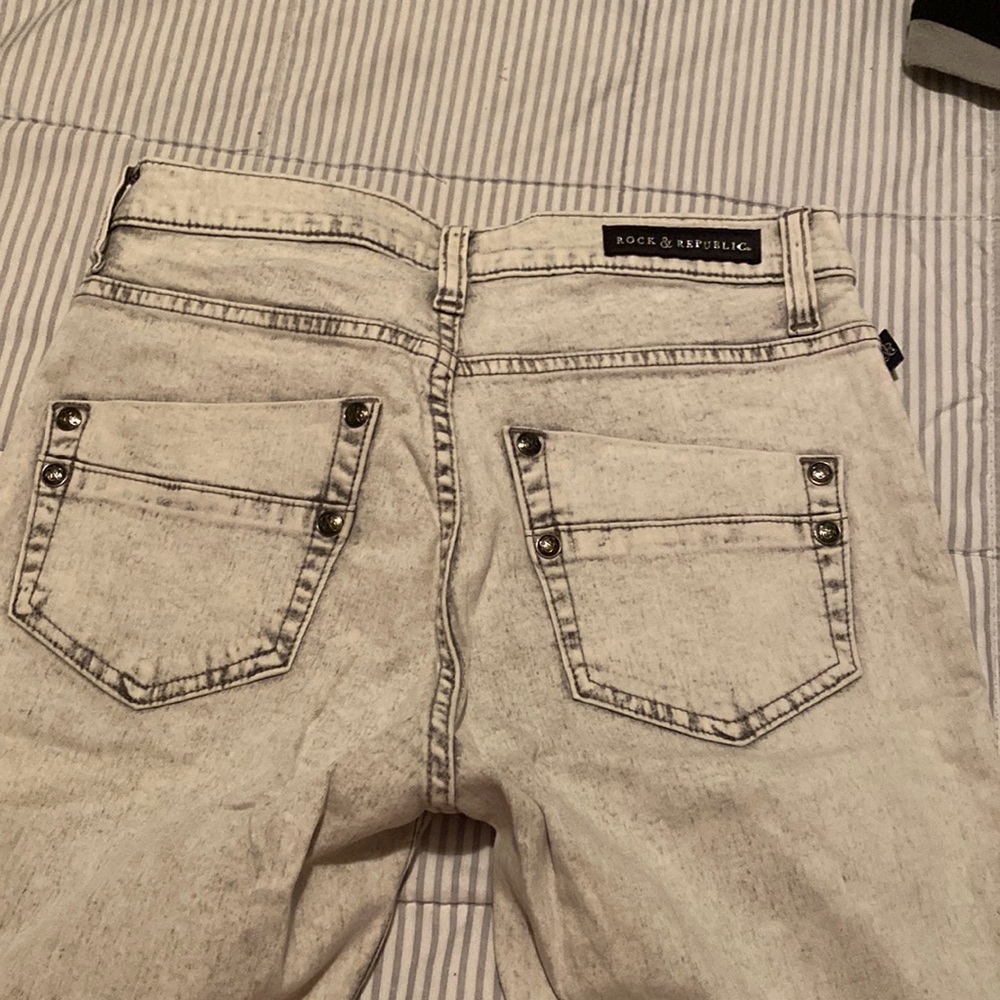 Rock & Republic skinny jeans size 8m Womens